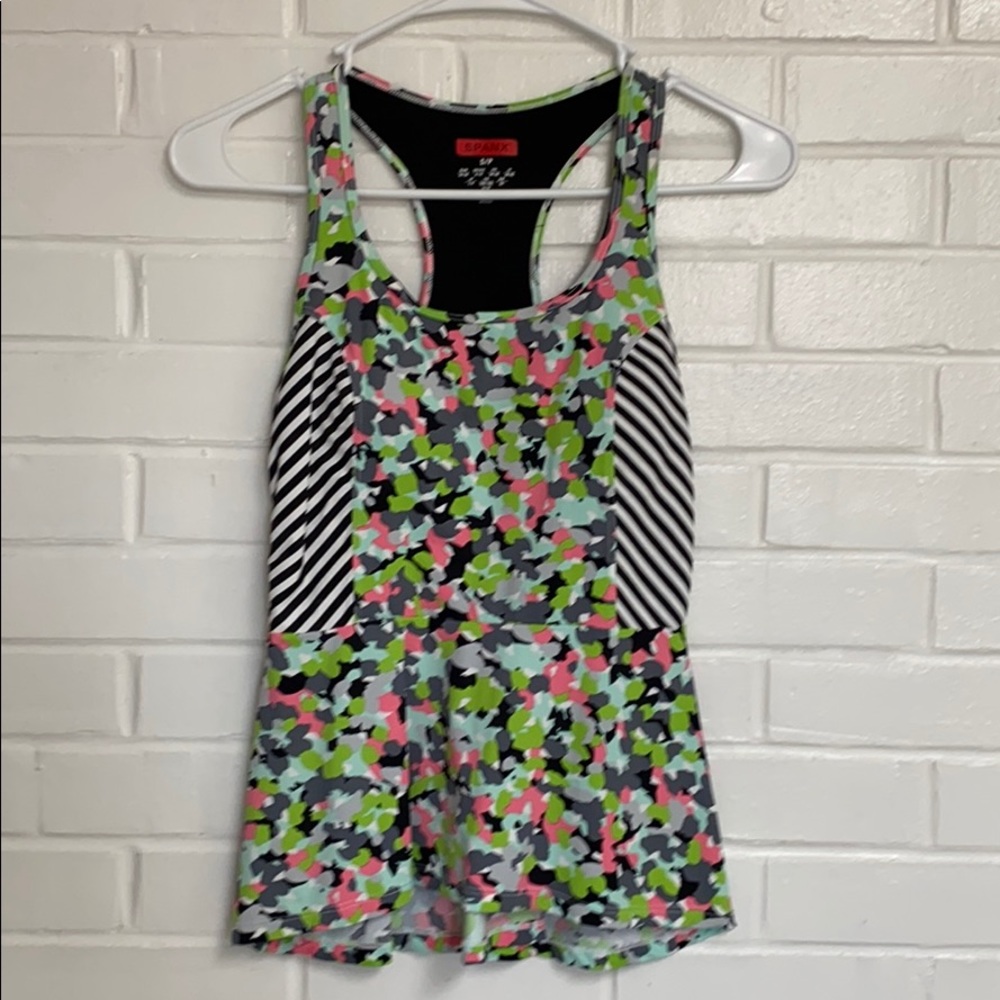 Spanx floral top